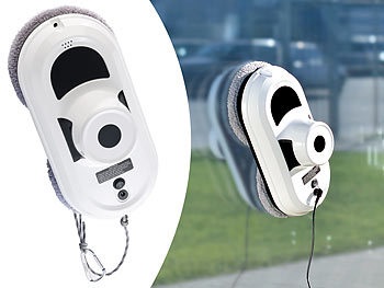 Sichler Haushaltsgeräte, Sichler Haushaltsgeräte Intelligenter Fensterputz-Roboter PR-030 V2, Intelligenter Fensterputz-Roboter PR-030 V2