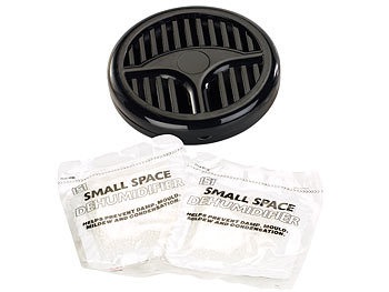 Lescars, Lescars Auto-Luftentfeuchter mit 2 Granulat-Packs, je 40 g für je 66 ml Wasser, Auto-Luftentfeuchter mit 2 Granulat-Packs, je 40 g für je 66 ml Wasser