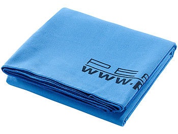Pearl, Pearl Extra saugfähiges Mikrofaser-Badetuch, 180 x 90 cm, blau, Extra saugfähiges Mikrofaser-Badetuch, 180 x 90 cm, blau