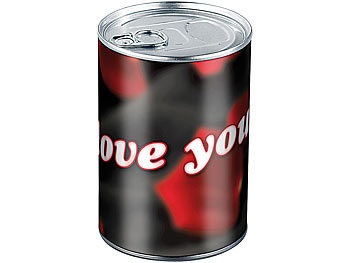 Infactory, infactory Geschenkdose I love you: Originelle Präsent-Verpackung, Geschenkdose I love you: Originelle Präsent-Verpackung