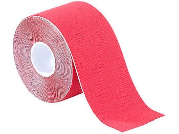 newgen medicals, newgen medicals Kinesiologie-Tape aus Baumwollgewebe, 5 cm x 5 m, rot, Kinesiologie-Tape aus Baumwollgewebe, 5 cm x 5 m, rot