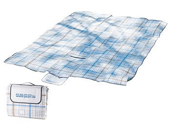 Pearl, Pearl Wasserdichte XXL-Picknick-Decke aus Fleece, 2,5 x 2 m, Wasserdichte XXL-Picknick-Decke aus Fleece, 2,5 x 2 m