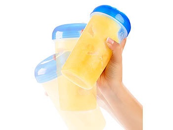 Rosenstein & Söhne, Schüttel-Becher für selbstgemachtes Slush-Eis, 170 ml / Schüttelbecher, Schüttel-Becher für selbstgemachtes Slush-Eis, 170 ml