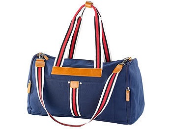 Carlo Milano, Carlo Milano Canvas-Strandtasche/ Freizeittasche, blau, Canvas-Strandtasche/ Freizeittasche, blau