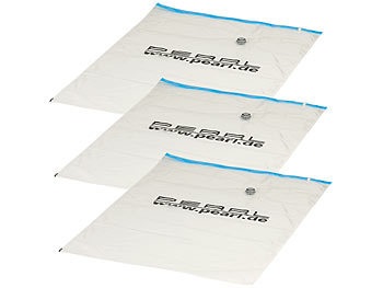 Pearl, Pearl 3er-Set Vakuum-Beutel, zur Kompression per Staubsauger, 92 x 125 cm, 3er-Set Vakuum-Beutel, zur Kompression per Staubsauger, 92 x 125 cm