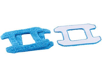 Sichler Haushaltsgeräte, Sichler Haushaltsgeräte Mikrofaser-Reinigungs-Pad zur Trocken-Reinigung für PR-041 V3, 3er-Set, Mikrofaser-Reinigungs-Pad zur Trocken-Reinigung für PR-041 V3, 3er-Set