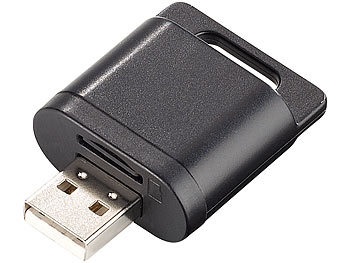 Callstel, Callstel Kabelloser WLAN-microSD-Kartenleser für Android, Kabelloser WLAN-microSD-Kartenleser für Android