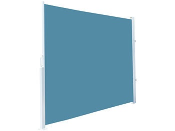 Royal Gardineer, Royal Gardineer Seitenmarkise 180 x 300 cm, für Garten, Balkon und Terrasse, saphir, Seitenmarkise 180 x 300 cm, für Garten, Balkon und Terrasse, saphir