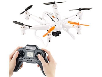 Simulus, Simulus Kompakter Profi-Hexacopter GH-6.cam mit 720p-HD-Kamera, Kompakter Profi-Hexacopter GH-6.cam mit 720p-HD-Kamera