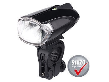 KryoLights, KryoLights Batteriebetriebene LED-Fahrradlampe FL-110, zugelassen nach StVZO, Batteriebetriebene LED-Fahrradlampe FL-110, zugelassen nach StVZO