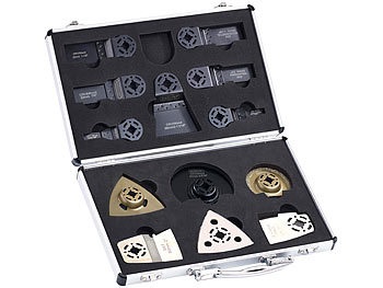 AGT, AGT Werkzeugzubehör-Koffer mit 13 Aufsätzen für Multitool AW-19.mf & MFW-5, Werkzeugzubehör-Koffer mit 13 Aufsätzen für Multitool AW-19.mf & MFW-5