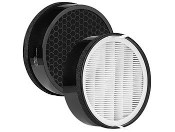 Sichler Haushaltsgeräte, Sichler Haushaltsgeräte Ersatz-2in1-HEPA- und Carbon-Luftfilter für Luftreiniger LR-300.app, Ersatz-2in1-HEPA- und Carbon-Luftfilter für Luftreiniger LR-300.app