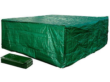 Royal Gardineer, Royal Gardineer Gewebe-Abdeckplane für komplette Garten-Sitz-Garnitur, XL, 150 g/m², Gewebe-Abdeckplane für komplette Garten-Sitz-Garnitur, XL, 150 g/m²