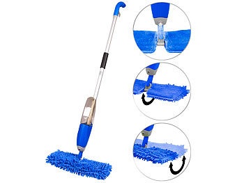 Sichler Haushaltsgeräte, Sichler Haushaltsgeräte Nass-Trocken-Bodenwischer, Sprühfunktion, 700ml Wassertank, FastSwap, Nass-Trocken-Bodenwischer, Sprühfunktion, 700ml Wassertank, FastSwap