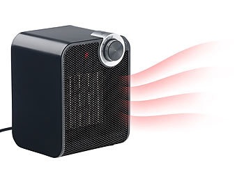 Carlo Milano, Carlo Milano Design-Keramik-Heizlüfter mit Thermostat, 2-stufig, bis 1.500 Watt, Design-Keramik-Heizlüfter mit Thermostat, 2-stufig, bis 1.500 Watt