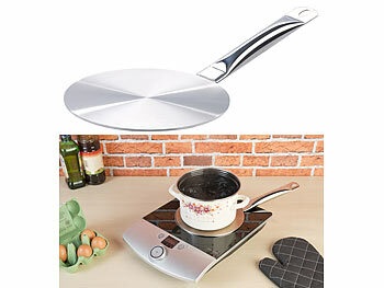 Rosenstein & Söhne, Rosenstein & Söhne Universal-Adapterplatte für Induktions-Kochfelder, Ø 20 cm, Universal-Adapterplatte für Induktions-Kochfelder, Ø 20 cm