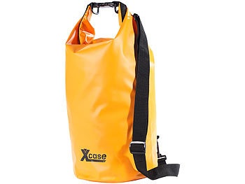 Xcase, Xcase Wasserdichter Packsack 16 Liter, orange, Wasserdichter Packsack 16 Liter, orange