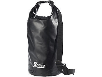 Xcase, Xcase Wasserdichter Packsack 16 Liter, schwarz, Wasserdichter Packsack 16 Liter, schwarz