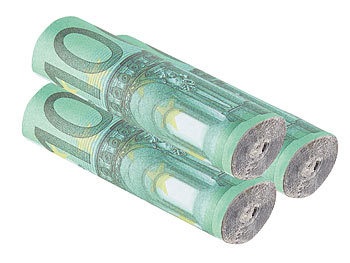 Semptec, Semptec Urban Survival Technology 3er-Set Feuer-Anzünder im Geldschein-Rollen-Look, 100-Euro-Optik, 3er-Set Feuer-Anzünder im Geldschein-Rollen-Look, 100-Euro-Optik