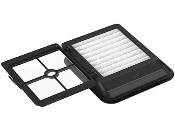 Sichler Haushaltsgeräte, 2er-Set Ersatz-HEPA-Filter für Akku-Boden-Wisch-Sauger BWS-300 / Staubsauger, 2er-Set Ersatz-HEPA-Filter für Akku-Boden-Wisch-Sauger BWS-300