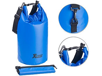 Xcase, Xcase Wasserdichter Packsack, strapazierfähige Industrie-Plane, 20 l, blau, Wasserdichter Packsack, strapazierfähige Industrie-Plane, 20 l, blau