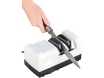 Rosenstein & Söhne, Rosenstein & Söhne Elektrischer Profi-Diamant-Messerschärfer, Grob- und Feinschliff, 60 W, Elektrischer Profi-Diamant-Messerschärfer, Grob- und Feinschliff, 60 W