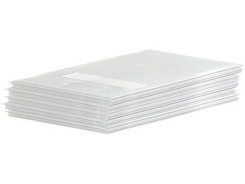 Rosenstein & Söhne, Rosenstein & Söhne 50 Profi-Folienbeutel für Balken-Vakuumierer, 15 x 20 cm, 50 Profi-Folienbeutel für Balken-Vakuumierer, 15 x 20 cm