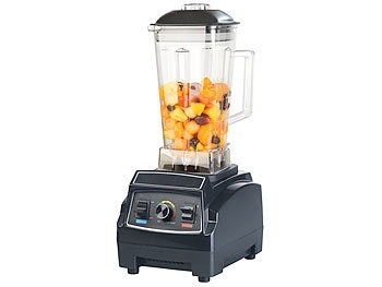 Rosenstein & Söhne, Rosenstein & Söhne Profi-Standmixer, 1.500 W, 2 l, BPA-frei, stufenlos bis 28.000 U/Min., Profi-Retro-Standmixer, 1.500 W, 2 l, BPA-frei, bis 28.000 U/Min.