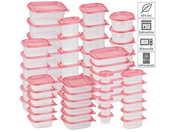 Rosenstein & Söhne, Rosenstein & Söhne 120-teiliges XXL-Frischhaltedosen-Set BASIC, BPA-frei (60 Dosen), 120-teiliges XXL-Frischhaltedosen-Set BASIC, BPA-frei (60 Dosen)