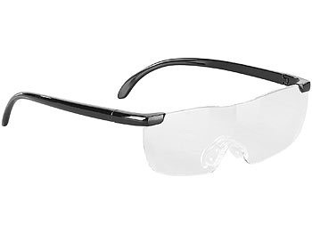Pearl, Pearl Randlose Vergrösserungs-Brille, 1,6-fach, mit Schutz-Tasche, Randlose Vergrösserungs-Brille, 1,6-fach, mit Schutz-Tasche
