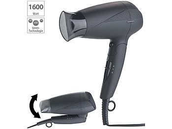 Sichler Beauty, Sichler Beauty Klappbarer Reise-Haartrockner mit Ionen-Technologie, 1.600 Watt, Klappbarer Reise-Haartrockner mit Ionen-Technologie, 1.600 Watt