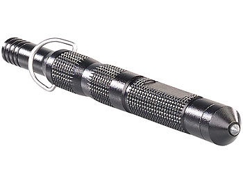 Pearl, Pearl 3in1-Feuerstarter, Notfall-Pfeife & Glasbrecher mit Alu-Gehäuse, 21 g, 3in1-Feuerstarter, Notfall-Pfeife & Glasbrecher mit Alu-Gehäuse, 21 g