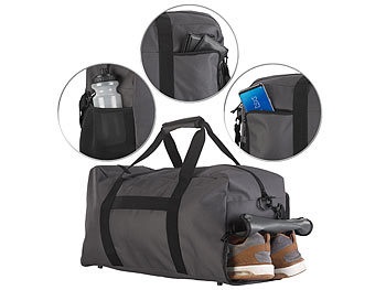 Xcase, Xcase Sport- & Reisetasche, 4 Aussenfächer, Schmutzwäsche-/Schuhfach, 40 l, Sport- & Reisetasche, 4 Aussenfächer, Schmutzwäsche-/Schuhfach, 40 l