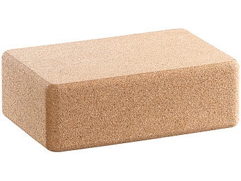 newgen medicals, newgen medicals Yoga-Block aus ökologischem Natur-Kork, 22,7 x 7,6 x 14,9 cm, Yoga-Block aus ökologischem Natur-Kork, 22,7 x 7,6 x 14,9 cm