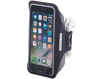 Pearl, Pearl Sport-Armband-Tasche für Smartphones & iPhones bis 4,7", schweissfest, Sport-Armband-Tasche für Smartphones & iPhones bis 4,7