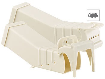 Exbuster, Exbuster 2er-Set tierfreundliche Profi-Lebend-Mausefallen, 16 x 6,5 x 4,7 cm, 2er-Set tierfreundliche Profi-Lebend-Mausefallen, 16 x 6,5 x 4,7 cm