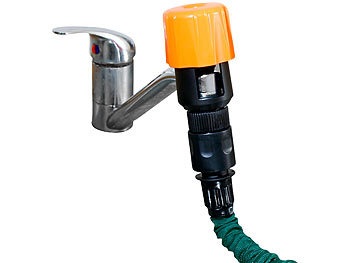 Royal Gardineer, Royal Gardineer Universal-Wasserhahn-Adapter zum Anschluss von Gartenschläuchen, Universal-Wasserhahn-Adapter zum Anschluss von Gartenschläuchen
