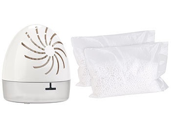Sichler Haushaltsgeräte, Sichler Haushaltsgeräte Raumentfeuchter mit 2 Granulat-Packs, bis 100 ml/Tag, Räume bis 10 qm, Raumentfeuchter mit 2 Granulat-Packs, bis 100 ml/Tag, Räume bis 10 qm