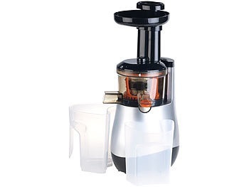 Rosenstein & Söhne, Rosenstein & Söhne Elektrischer Slow Juicer, 60 Umdrehungen/Min., leiser Motor, 150 Watt, Elektrischer Slow Juicer, 60 Umdrehungen/Min., leiser Motor, 150 Watt