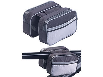 Xcase, Xcase Wetterfeste Fahrrad-Rahmen-Tasche aus Nylon, Wetterfeste Fahrrad-Rahmen-Tasche aus Nylon