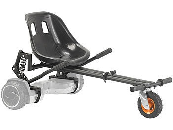 Speeron, Speeron Nachrüst-Kart-Sitz mit Federung für Elektro-Scooter (10"), bis 120 kg, Nachrüst-Kart-Sitz mit Federung für Elektro-Scooter (10
