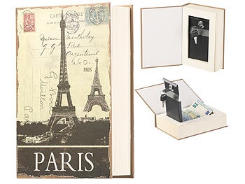 Xcase, Xcase Stahl-Tresor in Buchform, getarnt als Reiseführer, echte Buchseiten, Stahl-Tresor in Buchform, getarnt als Reiseführer, echte Buchseiten