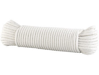 Semptec, Semptec Urban Survival Technology Geflochtenes Baumwollseil, Ø 10 mm, 31 m lang, Natur (beige), Geflochtenes Baumwollseil, Ø 10 mm, 31 m lang, Natur (beige)