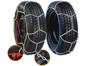 Lescars, Lescars Schneeketten Grösse L für Reifen 215/55 R16 u.v.m., Schneeketten Grösse L für Reifen 215/55 R16 u.v.m.