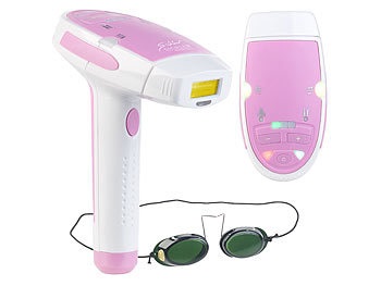 Sichler Beauty, Sichler Beauty IPL-Haarentfernungs-System mit Licht-Aufsatz, 5 Stufen & Schutzbrille, IPL-Haarentfernungs-System mit Licht-Aufsatz, 5 Stufen & Schutzbrille