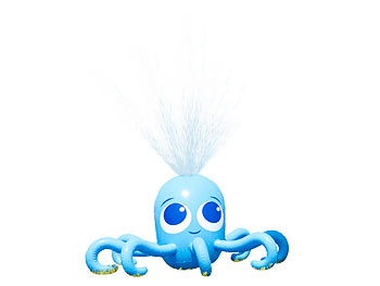 Playtastic, Playtastic Aufblasbarer Oktopus mit integriertem Wassersprinkler für Kinder, Aufblasbarer Oktopus mit integriertem Wassersprinkler für Kinder