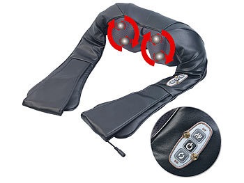 newgen medicals, newgen medicals Shiatsu-Massagegerät für Nacken und Schulter, IR-Tiefenwärme, 24 Watt, Shiatsu-Massagegerät für Nacken und Schulter, IR-Tiefenwärme, 24 Watt