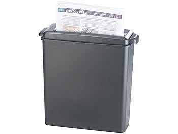 General Office, General Office Aktenvernichter für 6 Blatt A4 und Karten, Streifenschnitt, 8 Liter, Aktenvernichter für 6 Blatt A4 und Karten, Streifenschnitt, 8 Liter