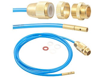 AGT, AGT Hochdruck-Abflussreiniger für M22, M24 & 1/2", mit Dichtungen, 2 m, Hochdruck-Abflussreiniger für M22, M24 & 1/2