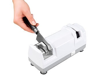 Rosenstein & Söhne, Rosenstein & Söhne Elektrischer Profi-Diamant-Messerschärfer, Grob- und Feinschliff, 40 W, Elektrischer Profi-Diamant-Messerschärfer, Grob- und Feinschliff, 40 W